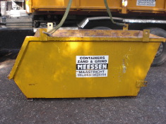 zand- en grindcontainer